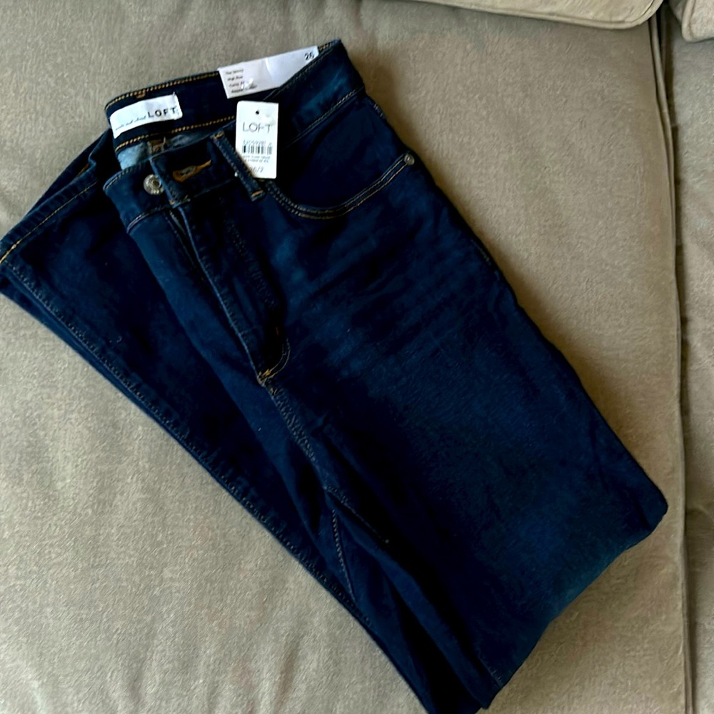 Loft The Skinny Jeans NWT-High-Rise Curvy, Size 26/2